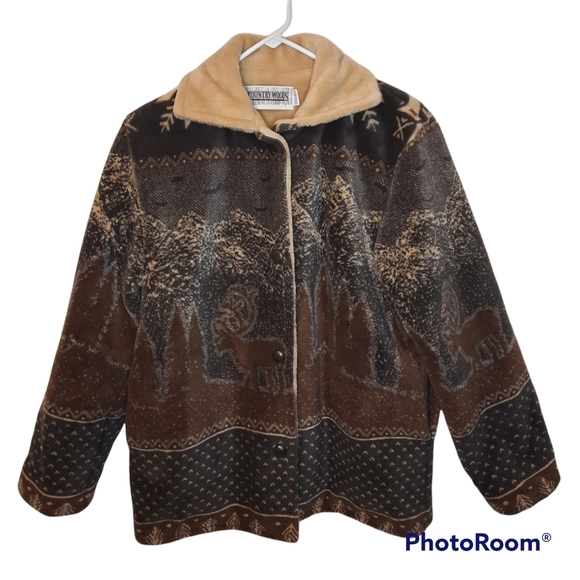 Country Woods Jackets & Blazers - Country Woods Oversized Fleece Coat